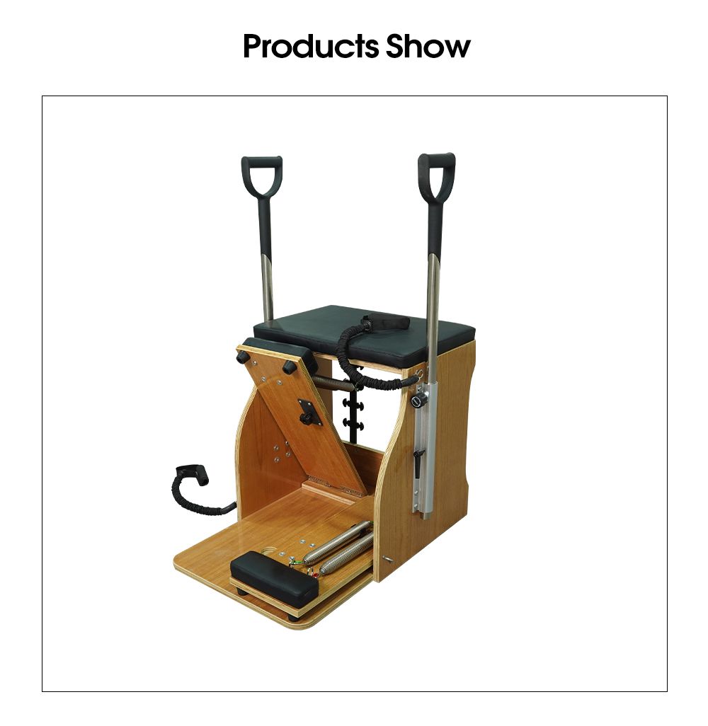 Chaise de wunda de hêtre Pilates Chaise de wunda de hêtre Pilates