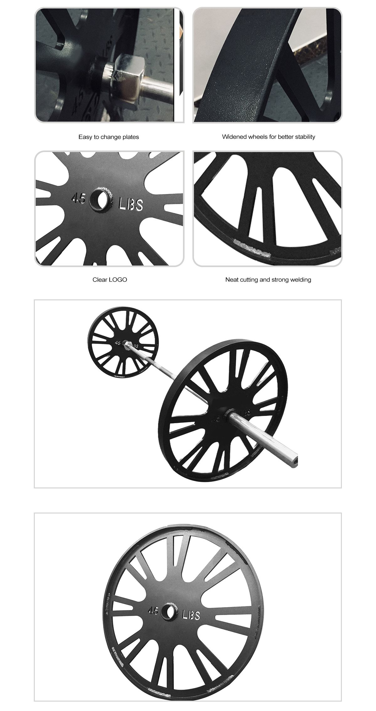 Plaque de poids au pare-chocs Apollo Plaque de poids au pare-chocs Apollo