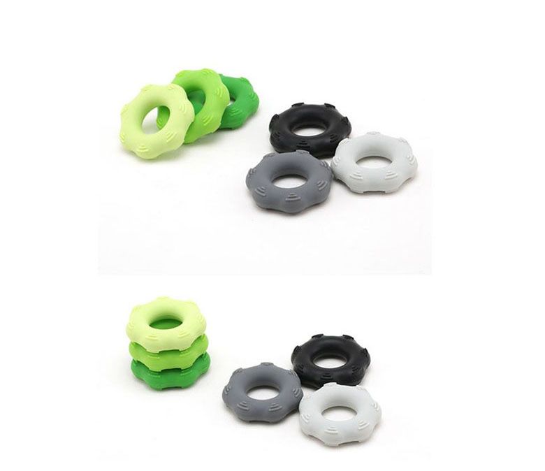 Silicone Finger Exercice Grip Forenener Gripper Training Ring Hand Trainer
