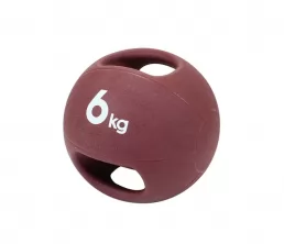 Ballon de médecine à double poignée en athlétisme