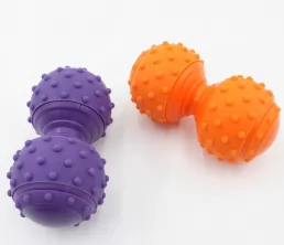 Boule de massage en silicone en forme d&#039;arachide