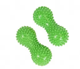 Forme d&#039;arachide PVC Boule à double massage deux tailles