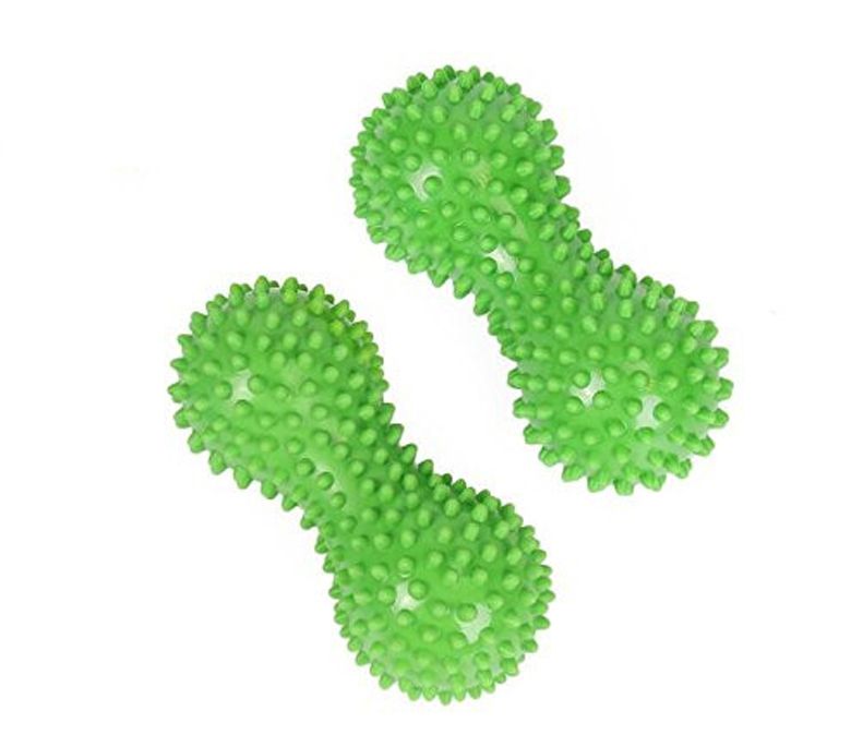 Forme d'arachide PVC Boule à double massage deux tailles