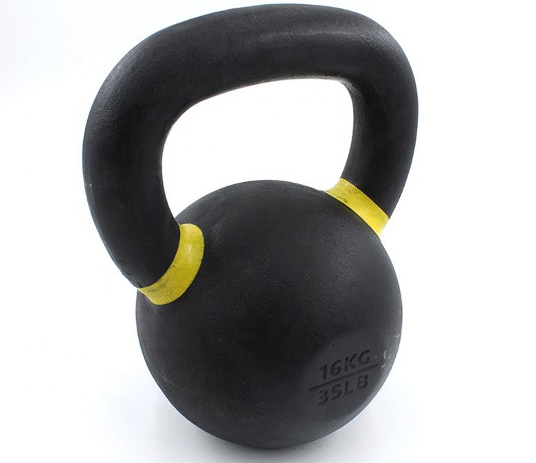 Enrobage de poudre Kettlebell - 16 kg kettlebell (35 lb)