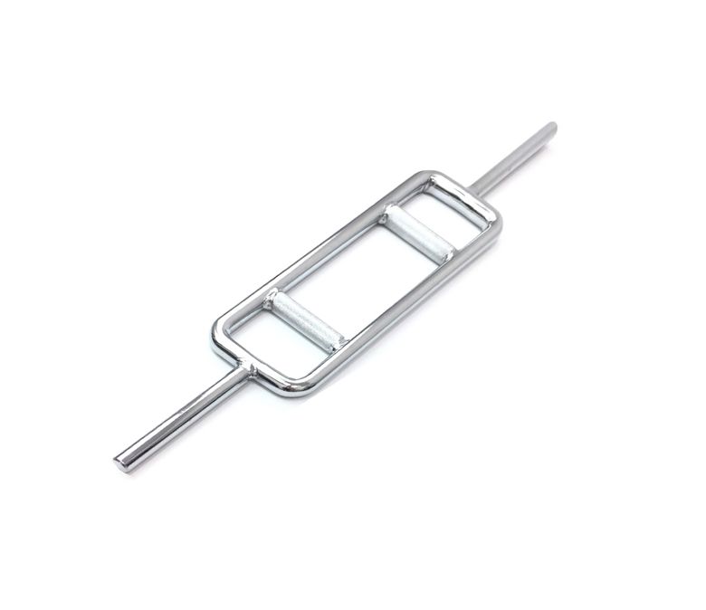 Barre des triceps réguliers en chrome solide