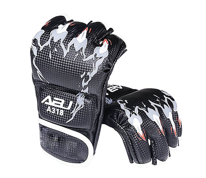 Gants de boxe de demi-doigt