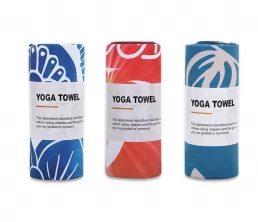Serviette de yoga imprimée