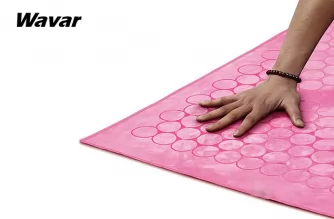 Le matériau de la serviette de yoga