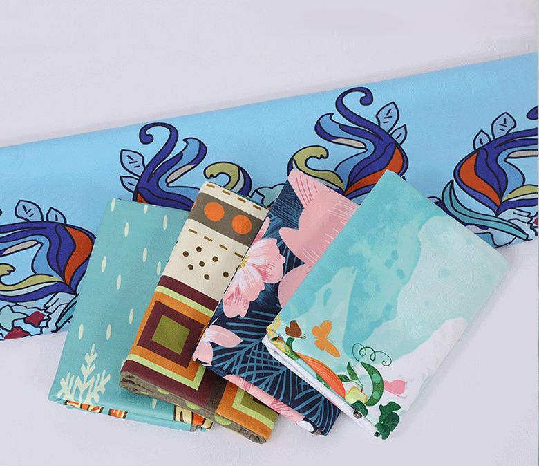 Serviette de yoga en microfibre