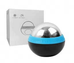 Boule de massage manuel à froid en acier inoxydable