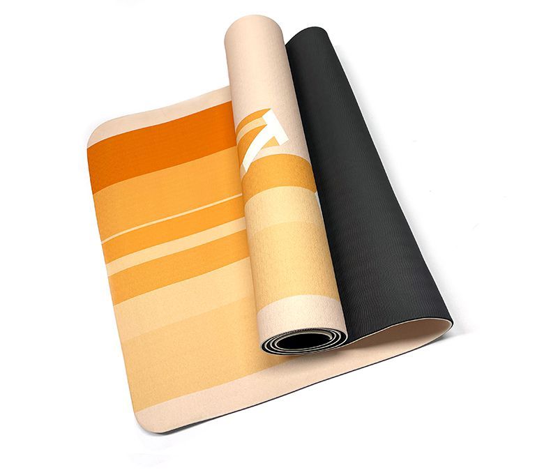 Tapis de yoga TPE de surface en daim