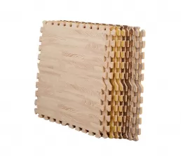 Tapis de sol en verrouillage de texture en bois