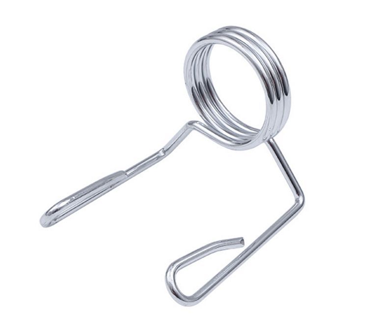 Clips de collier de verrouillage de printemps pour barre de poids haltère haltère