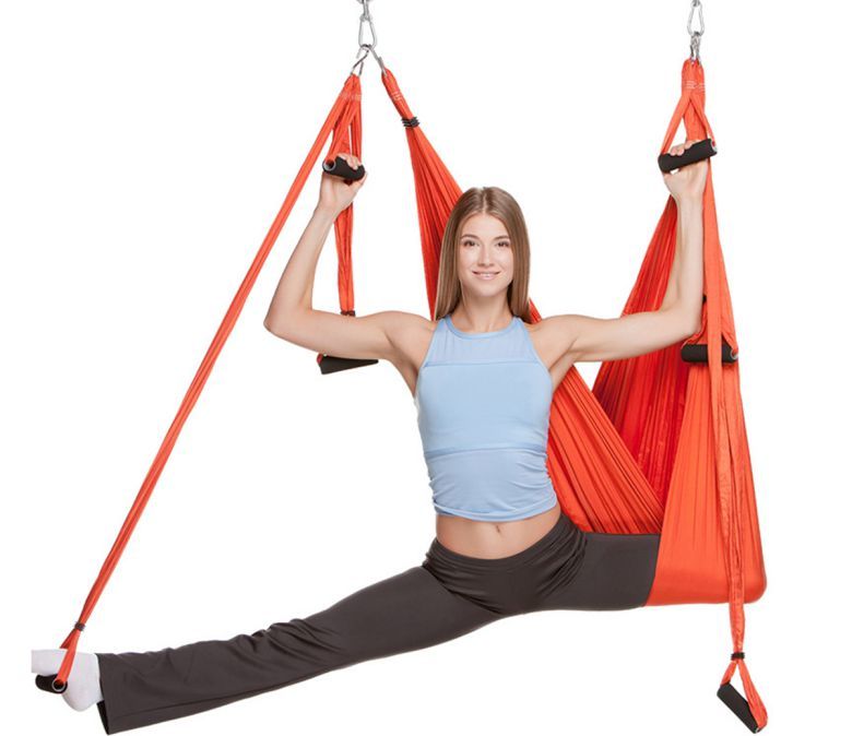 18 couleurs NOUVELLE qualité Yoga Hammock Aerial Yoga Swing