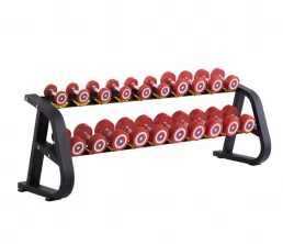 Captain America Style Round Pu Dimbbells