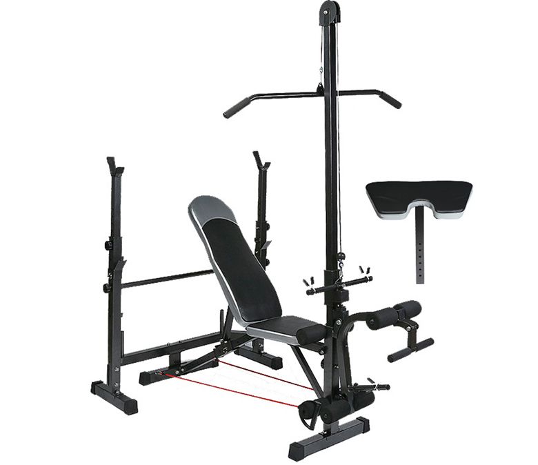 Barbell Bar Press Press Rack Assey Up Banc