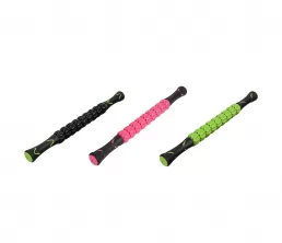 Stick de massage avec 9 rouleaux musculaires