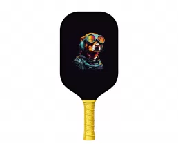 Racket unique en fibre de carbone offensive PTFE