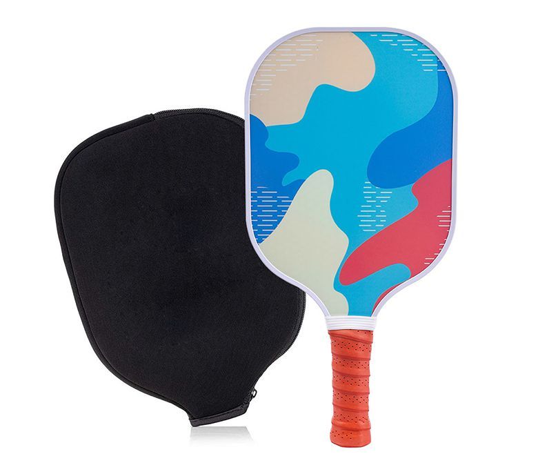 Ensemble de raquette de pickleball en fibre de carbone en graphite
