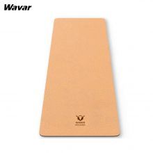 Le tapis de yoga Cork est personnalisé par un client américain, imprimé avec son propre logo et sa marque.