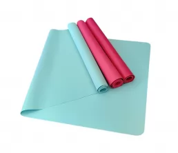 Tapis de yoga en caoutchouc pliable ultra mince 1 mm