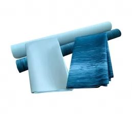 Mat de yoga pliable de contraste 1 mm