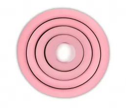Kettlebell en silicone rond