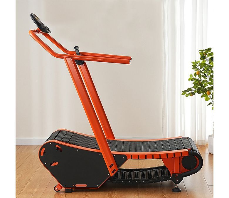 Tapis roulant incurvé non alimenté
