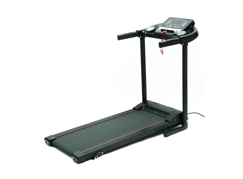 Machine de fitness de jogging de marche électrique avec écran LCD