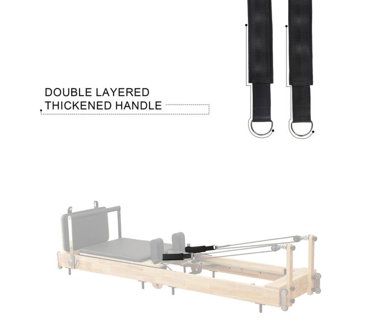 Balance corporelle en bois pliant Pilates réformateur de lit de base