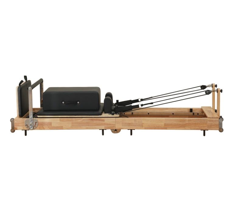 Balance corporelle en bois pliant Pilates réformateur de lit de base