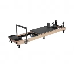 Machine de Pilates en bois réformateur érable à hauteur réglable