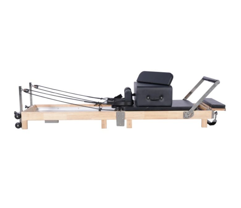 À la maison en bois pliable Pilates réformateur