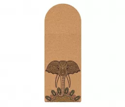 Tapis de yoga en caoutchouc de liège premium
