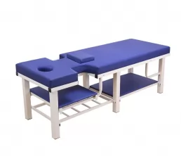 Table de massage stationnaire avec trou de face respiratoire