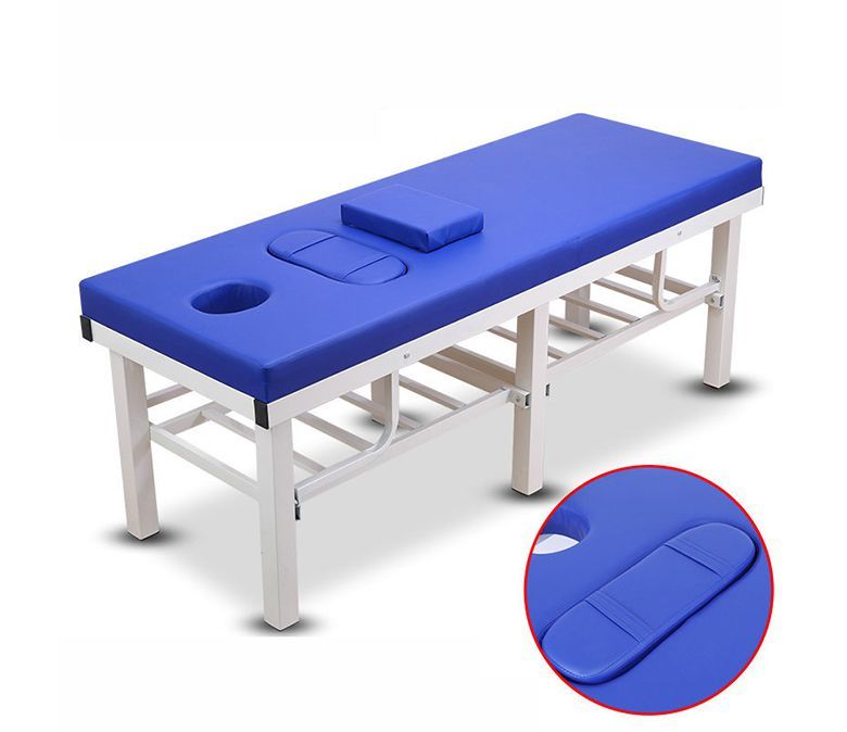Table de massage stationnaire avec trou de face respiratoire