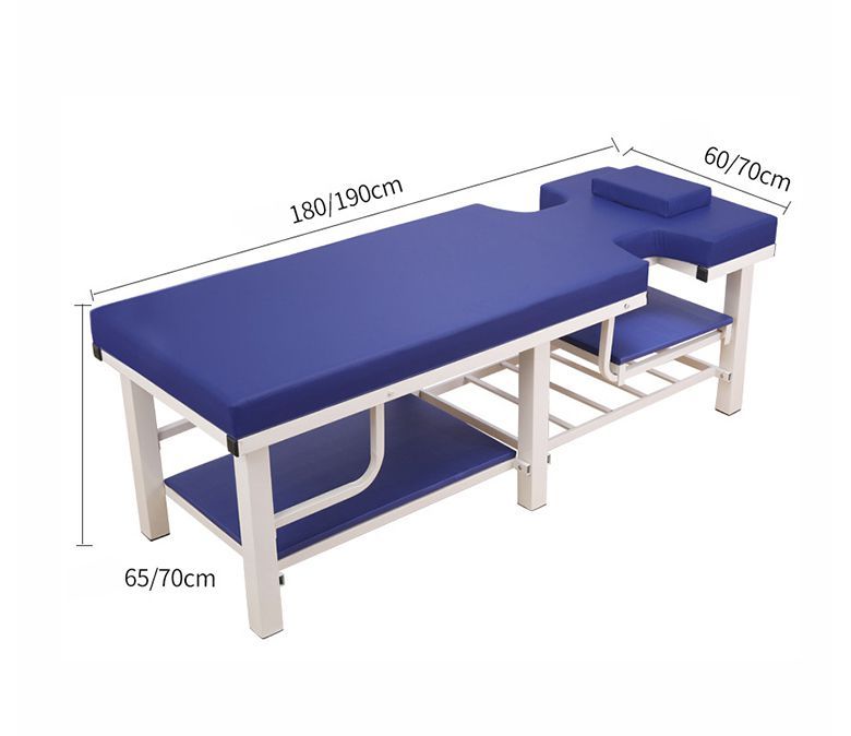 Table de massage stationnaire avec trou de face respiratoire