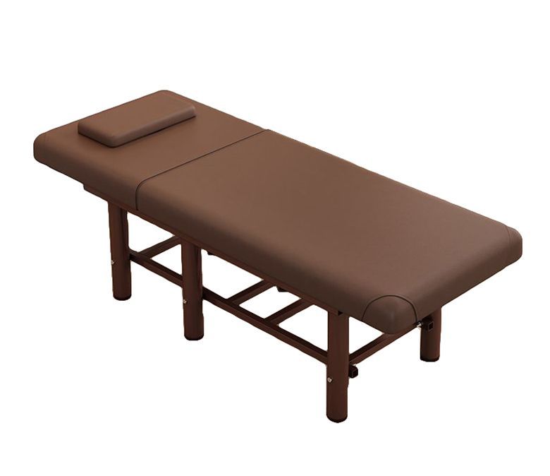 Table de massage avec cadre en acier d'appui