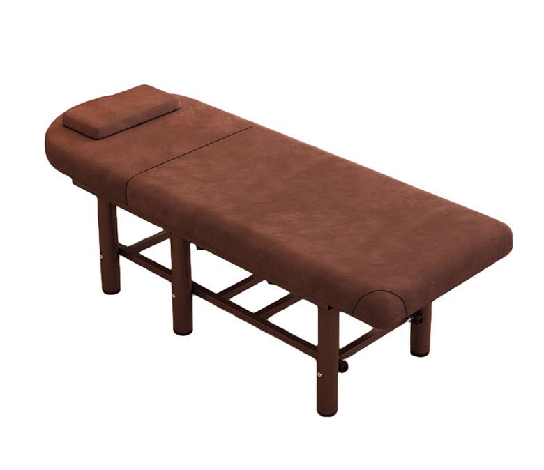 Table de massage avec cadre en acier d'appui