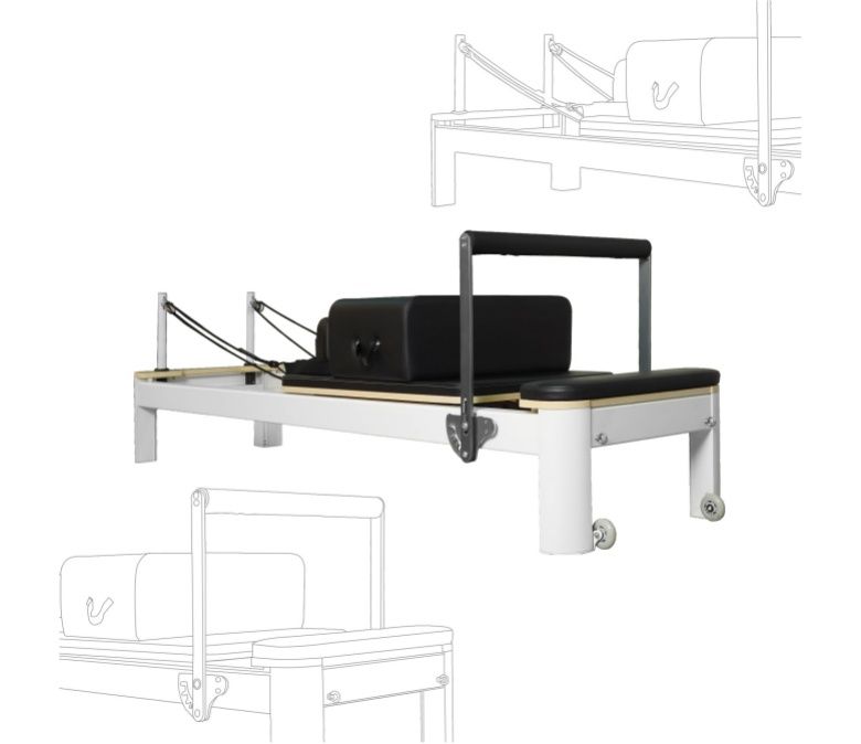 En aluminium Pilates Reformer 4.0