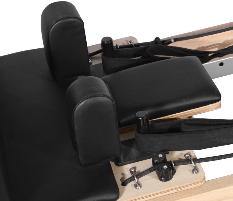 Deluxe Oak Wood Pilates Reformteur avec demi-trapèze