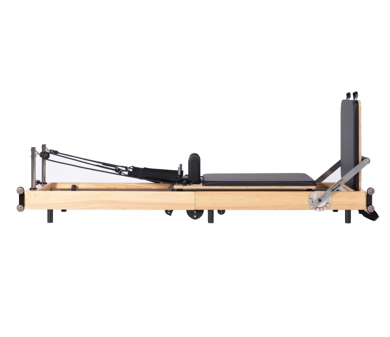 Réformateur Pilates pliable en chêne sans joint