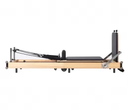 Réformateur Pilates pliable en chêne sans joint