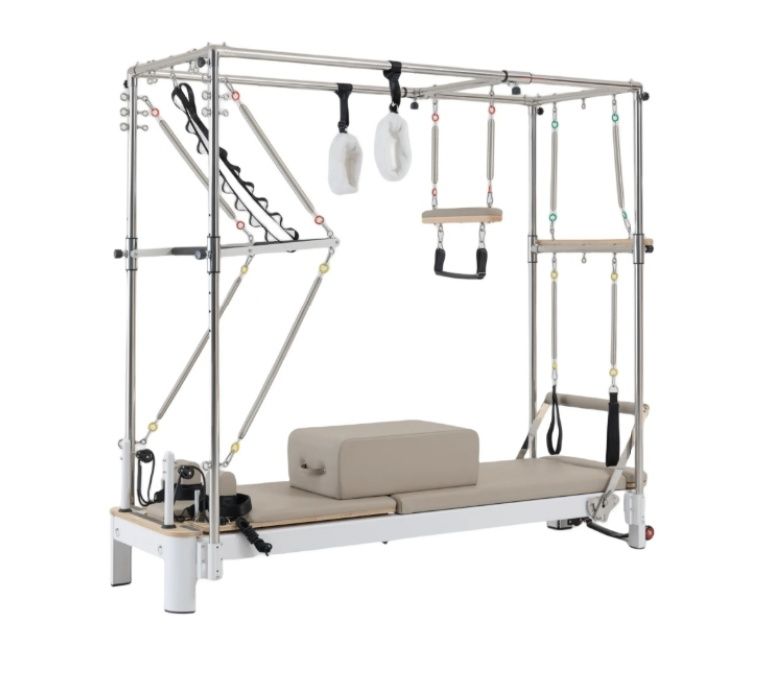 Aluminium Pilates Reformer Cadillac Pilates lit de base avec tour complète