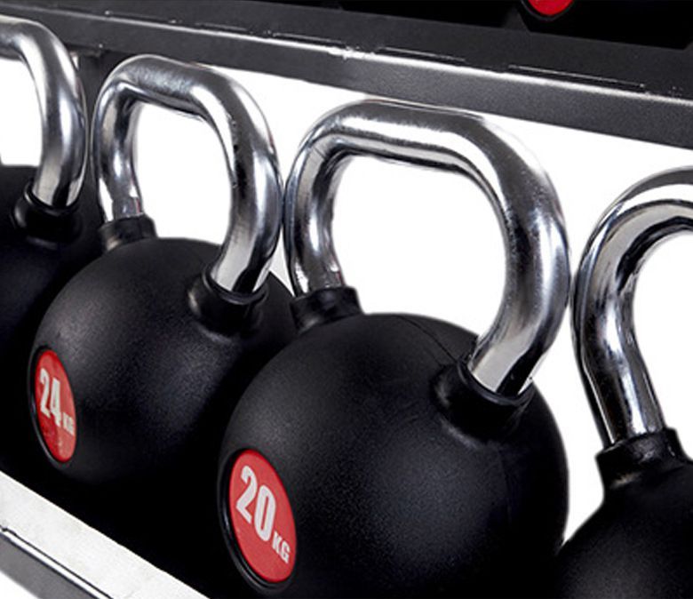 Kettlebell enduit d'uréthane premium