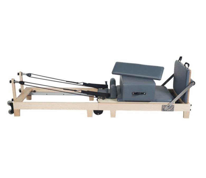 Machine d'exercice pliable pliable avec des jambes en bois