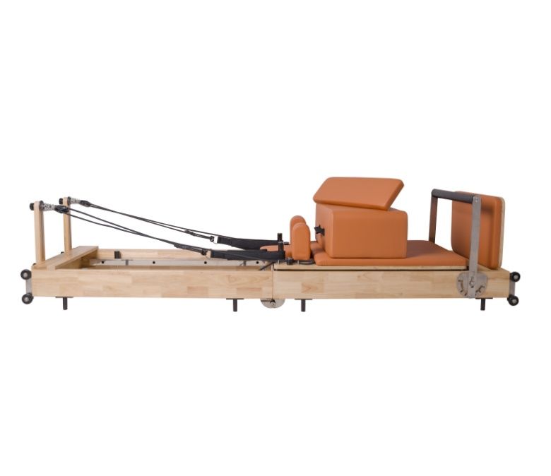 Balance corporelle en bois pliant Pilates réformateur de lit de base