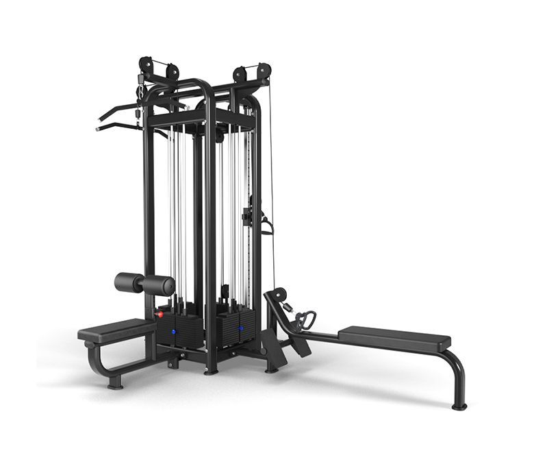 Équipement de gymnase de la machine multi-jungle 8 stations