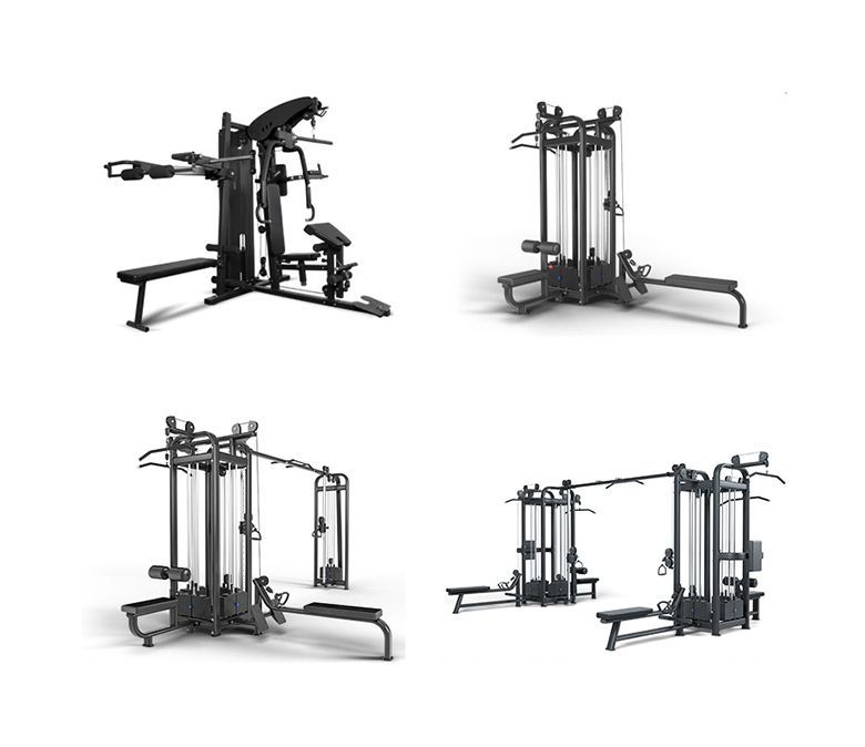Équipement de gymnase de la machine multi-jungle 8 stations