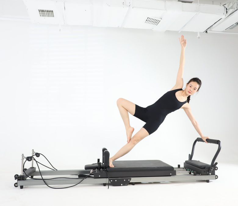 WAVAR® Exclusive Design Patent Aluminium Alliage pliant Pilates Réformateur